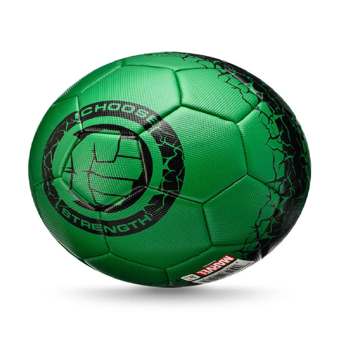 كرة القدم من مارفل هالك تصميم جذاب مثالية للعب في الهواء الطلق لجميع أعمار الأطفال من MARVEL BALLS-ST