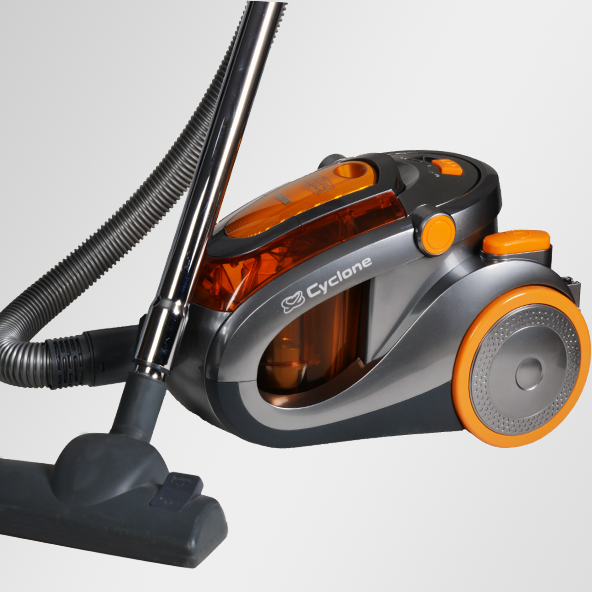 Bagless vacuum cleaner, 2000 watts, from Romo International 