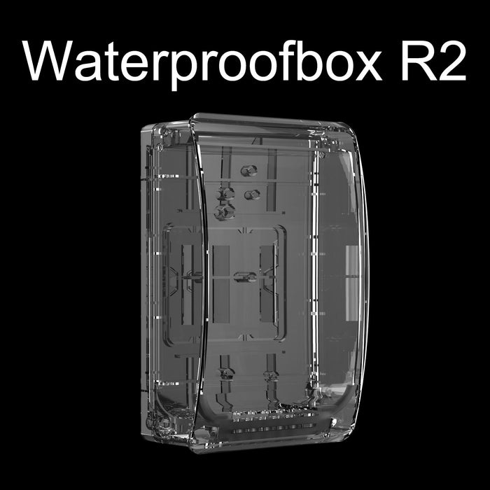 صندوق المقاوم للماء R2 الشفاف بني بحجم 152.5*100*48 مم ومتانة عالية من sonoff