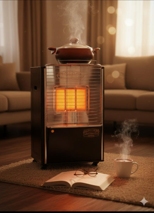 صوبة غاز رومو أنترناشونال المدورة 3 شعلات