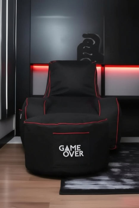 طقم بين باج مع مسند - كرسي الألعاب المحترف Game Over