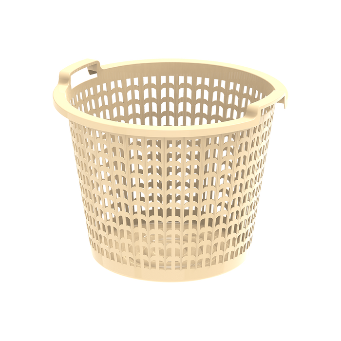 سلة غسيل عريضة 50 لتر من كوبلاس تم تصميمها للاستخدام الشاق مع وزن عالي وتحمل ممتاز. من Cosmoplast