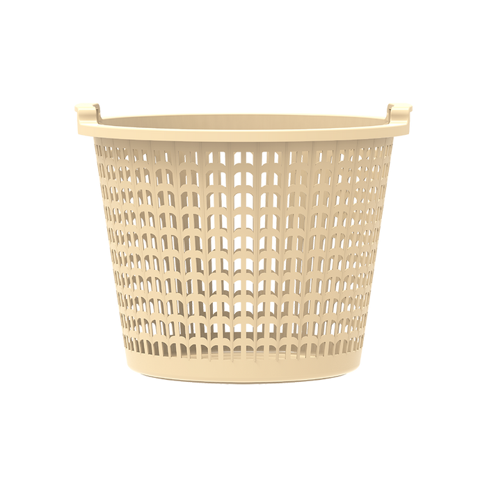 سلة غسيل عريضة 50 لتر من كوبلاس تم تصميمها للاستخدام الشاق مع وزن عالي وتحمل ممتاز. من Cosmoplast