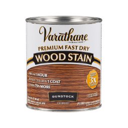 صبغة خشب سريعة الجفاف فاراثين (Varathane) لون غنستوك سعة 1/2 ليتر من Rust-Oleum