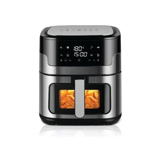 مقلاة هوائية 7.5 لتر باب زجاج من رومو انترناشونال - جعفر شوب