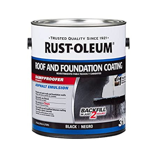 طلاء دهان عزل الأساسات والأسطح المقاوم للماء سعة 0.9 جالون من Rust-Oleum