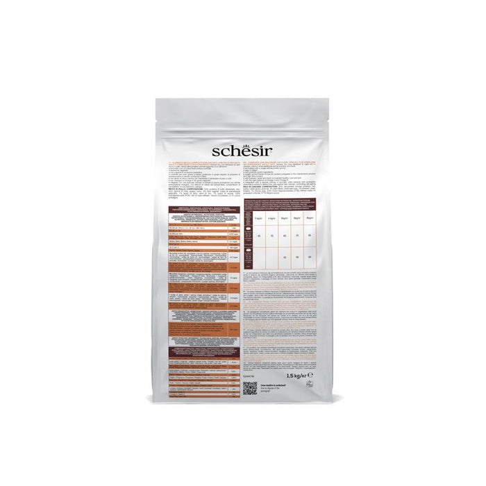 SCHESIR طعام جاف للقطط المعقَّمة دجاج 6X1,5KG بروتين من مصدر واحد