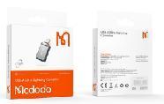 محول Mcdodo من USB-A 3.0 إلى Type-C من سبائك الزنك بسرعة نقل 5Gbps