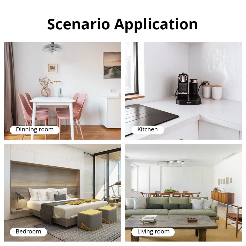 مفتاح ذكي ثنائي- Zigbee Mesh-Zemismart - US Type - ابيض مفتاح ذكي ثنائي- Zigbee Mesh-Zemismart - US Type - ابيض