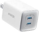 شاحن جداري أنكر 523 نانو 3 (Nano 3) بقدرة 47 واط - أبيض A2039L21 من Anker