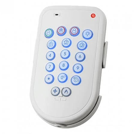 لوحة المفاتيح اللاسلكية المحمولة ثنائية الاتجاه KP-241 تقنية PowerG من Visonic