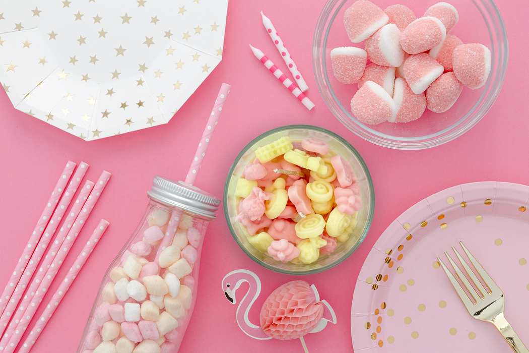 شمع لولي بوب لاند من شمع الصويا 100% برائحة حلوى لمنزل مريح ومليء بالهدوء