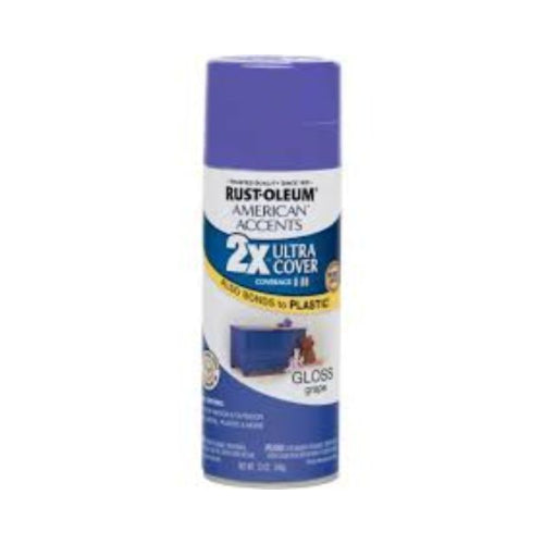 دهان رش 2X للبلاستيك ليلاك فرنسي زاهي من RUST-OLEUM
