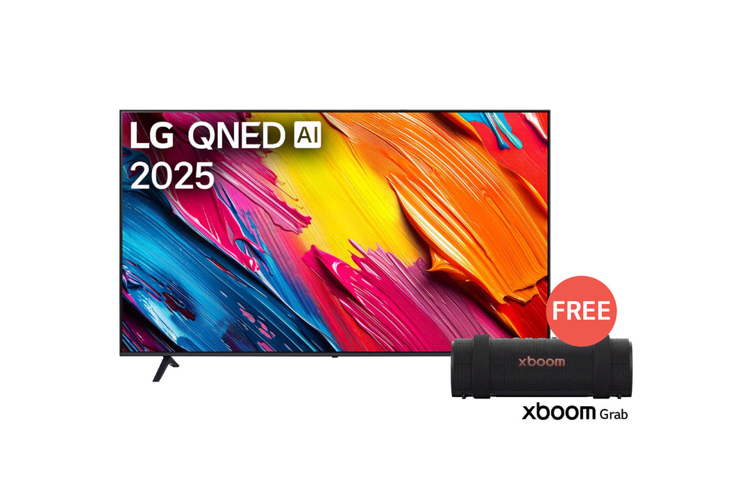 تلفزيون LG QNED70 4K الذكي مقاس 86بوصة المدعوم بجهاز التحكم AI Magic remote وميزة HDR10 وواجهة عام (2025)