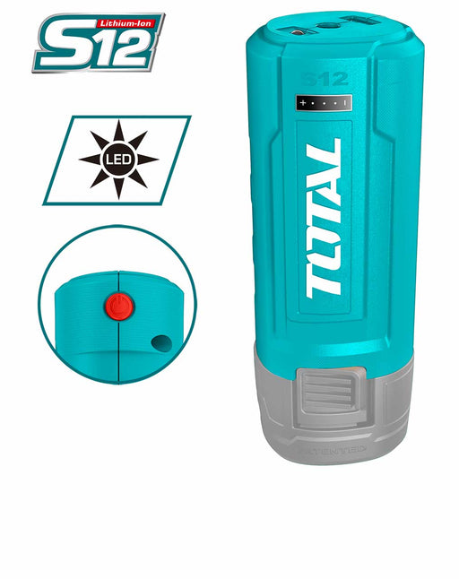 شاحن ببطارية ليثيوم ايون من Total Bashiti Hardware