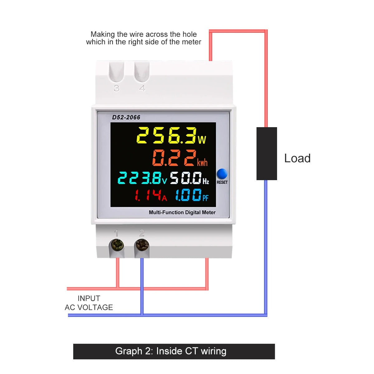6x1 Meter - Voltage/Current/Frequency/Consumption... 6x1 Meter - Voltage/Current/Frequency/Consumption...
