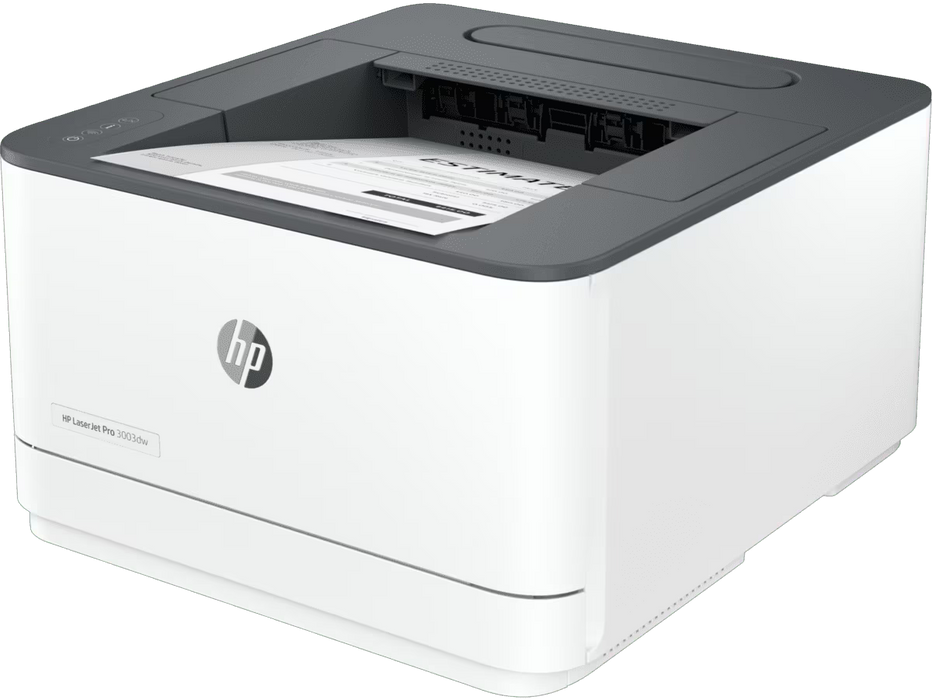 طابعة HP ليزر برو 3003DW بجودة طباعة عالية وتصميم مدمج لطباعة سريعة بكميات كبيرة