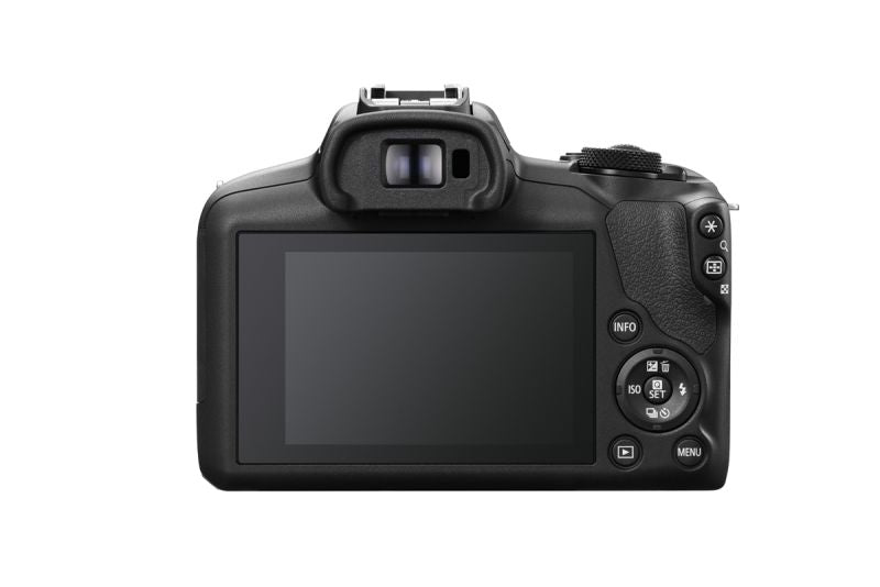 كاميرا كانون EOS R100 بدقة 24.1 ميجابيكسل وتصوير فيديو 4K سهلة الاستخدام وتصميم مدمج