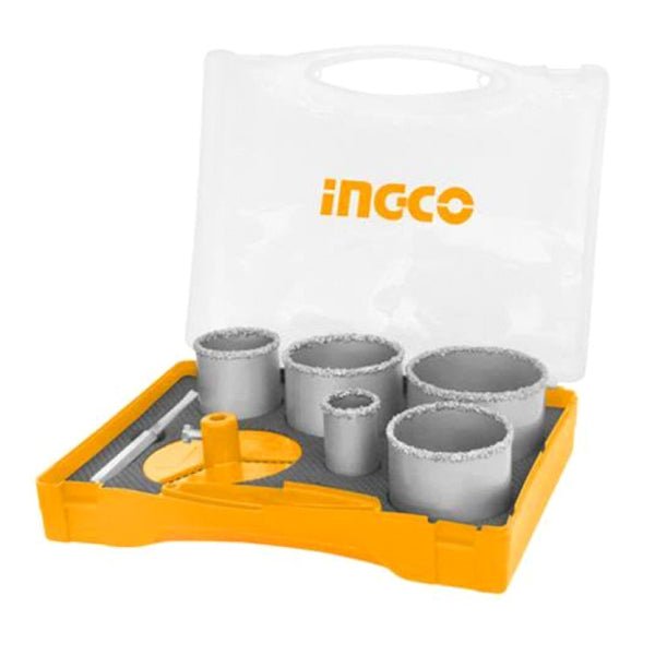 طقم مناشير ثقوب كربيد (Carbide Gritted) 7 قطع