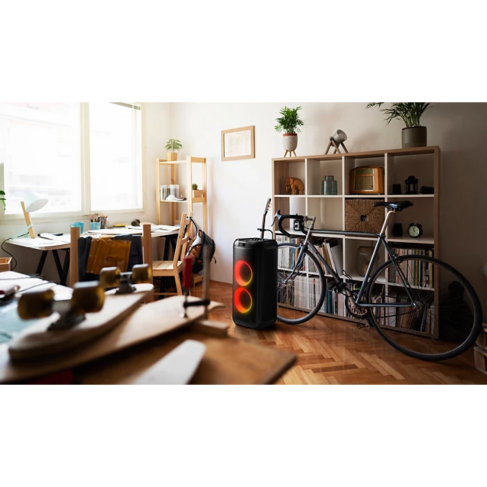 سماعة حفلات فيليبس 80 واط مع 10 أضواء RGB وجودة صوت مميزة