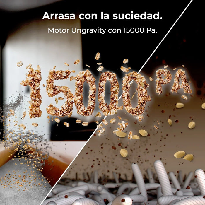 روبوت تنظيف مكنسة وممسحة كونغا X50 (Conga X50) بقوة شفط 15000Pa من Cecotec
