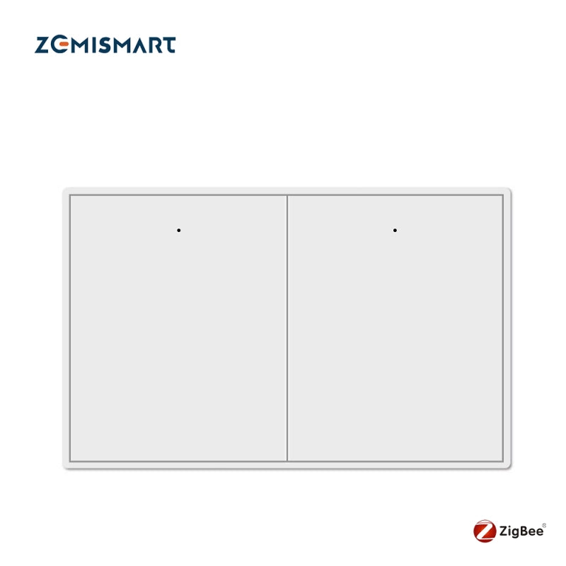 مفتاح ذكي ثنائي- Zigbee Mesh-Zemismart - US Type - ابيض مفتاح ذكي ثنائي- Zigbee Mesh-Zemismart - US Type - ابيض