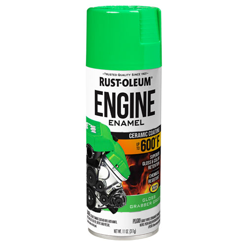 دهان رش حراري أخضر 600°F للسيارات من RUST-OLEUM