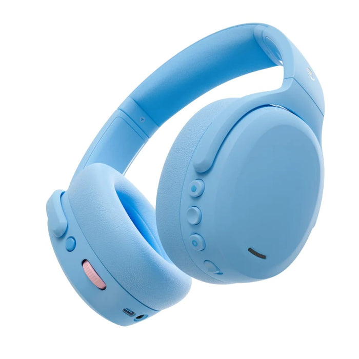 سماعات سكلكاندي كراشر ANC 2 اللاسلكية فوق الأذن بتقنية الضوضاء النشطة وعمر بطارية 60 ساعة