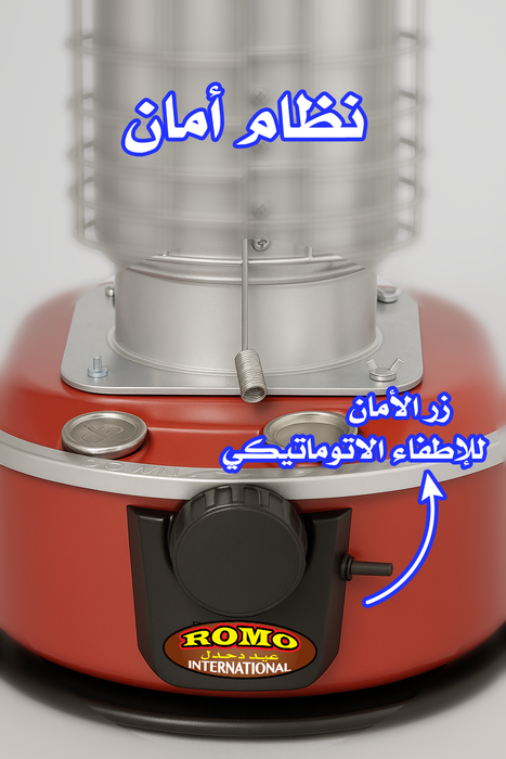 The distinguished kerosene greenhouse from Romo International 