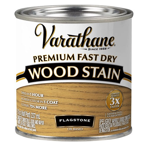 صبغة خشب سريعة الجفاف فاراثين (Varathane) لون فلاج ستون سعة 1/4 ليتر من Rust-Oleum