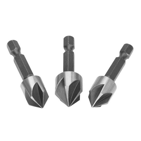 طقم ريش تخويش (Countersinks) انكو 3 قطع