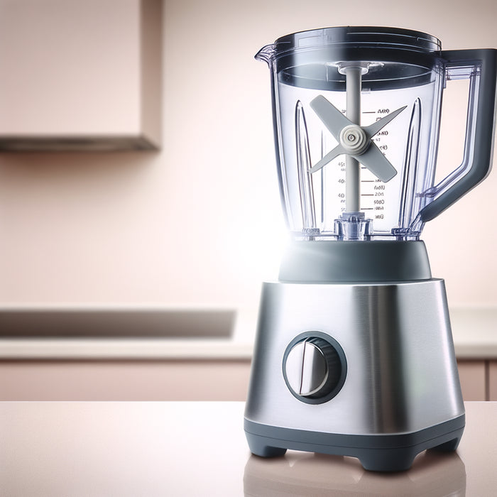 خلاط نوتري بوليت ماجيك بوليت 400 واط - MB4-1012، 11 قطعة، فضي being used - Generated 1