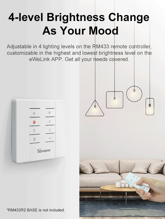 مفتاح تعتيم الاضائة الذكي D1 بنضام WI-FI من SONOFF