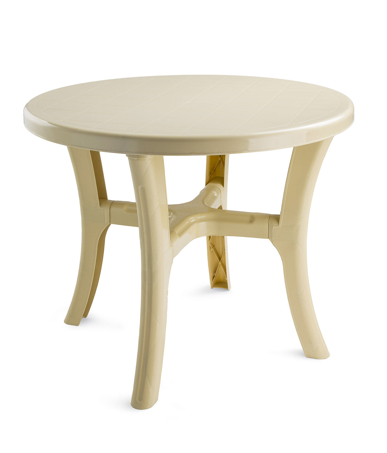 Samba Plastic Round Diwan Table - Indoor & Outdoor Use Samba Plastic Round Diwan Table - Indoor & Outdoor Use