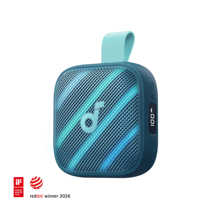 سماعة مكبر صوت محمول ساوندكور بوم 3 أي (Boom Go 3i) مقاوم للماء - أزرق من Soundcore
