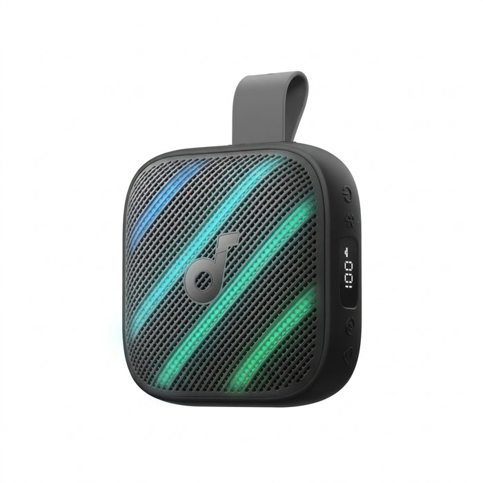 سماعة مكبر صوت محمول ساوندكور بوم 3 أي (Boom Go 3i) بصوت جهير - أسود من Soundcore