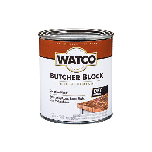 زيت وتلميع أسطح وألواح التقطيع الخشبية آمن للأطعمة من Rust-Oleum