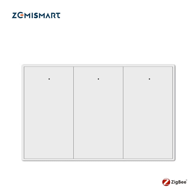 Zemismart 3-Way Smart Switch - Zigbee Mesh - US Type - White Zemismart 3-Way Smart Switch - Zigbee Mesh - US Type - White