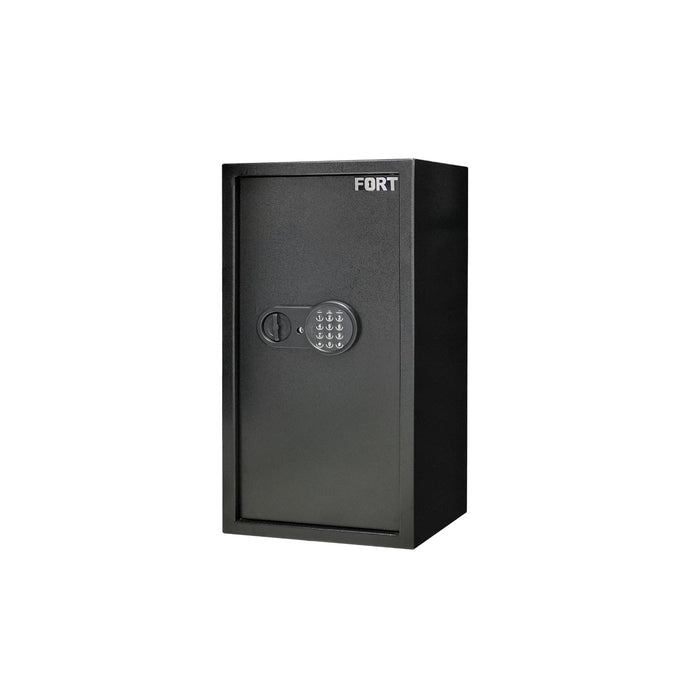 خزنة E70 الحديدية 21 كغم قاصة منزلية ومكتبية بمقبض يدوي ورف متحرك