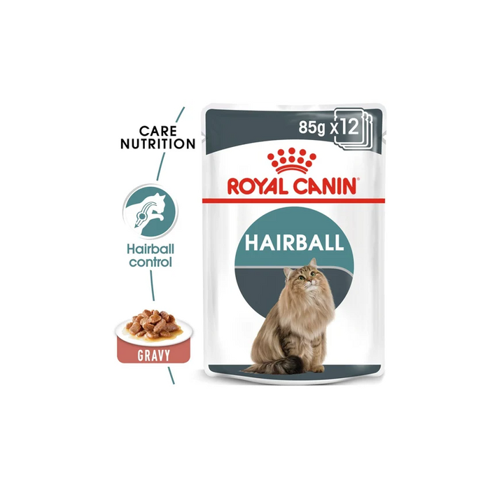 طعام رطب للقطط للعناية بكرات الشعر، 12×85غ من ROYAL