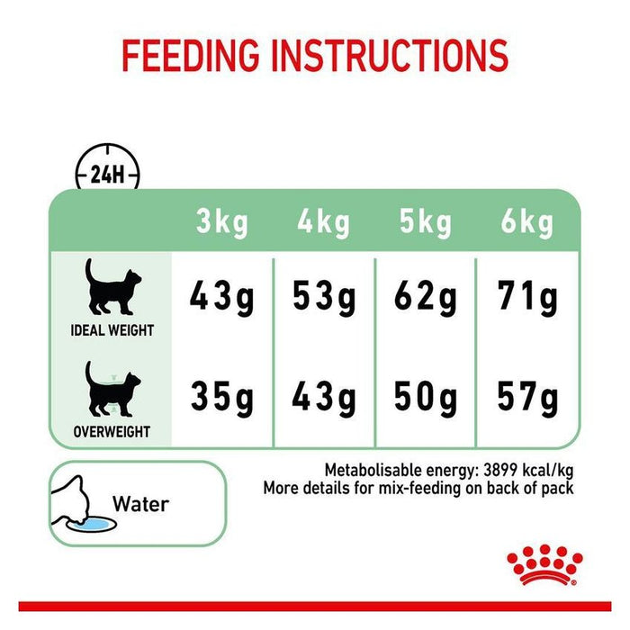 طعام جاف للقطط للعناية بالجهاز الهضمي، 2كغ من ROYAL