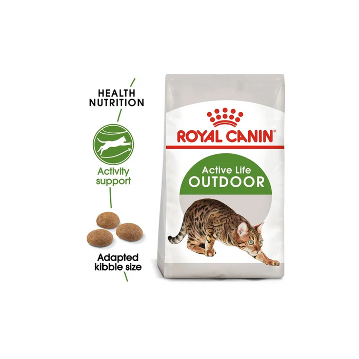 طعام للقطط النشطة بالخارج، 2كغ من ROYAL