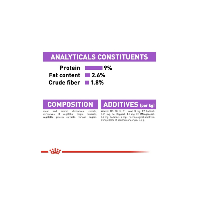 طعام رطب صلصة للقطط المعقمة، من ROYAL