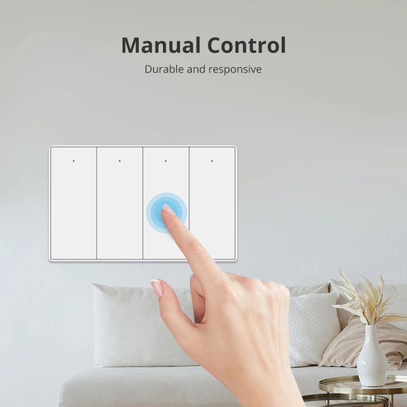 Zemismart 4-Way Smart Switch - Zigbee Mesh - US Type - White Zemismart 4-Way Smart Switch - Zigbee Mesh - US Type - White