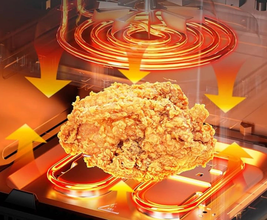 قلاية سوناي الهوائية 8 لتر لون أسود