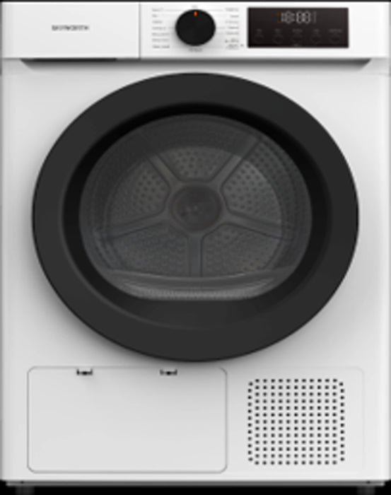 نشافة سكاي وورث 9 كيلو 14 برنامج لون ابيض وتوفير طاقة A++