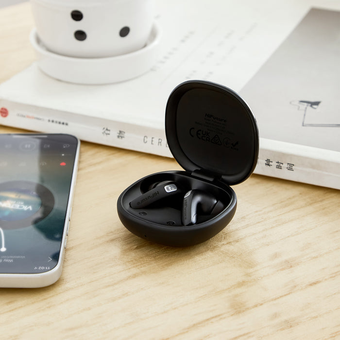 سماعات لاسلكية فلاي بودز 4 (FlyBuds 4 ANC) مع إلغاء الضوضاء وبطارية 35 ساعة من HiFuture