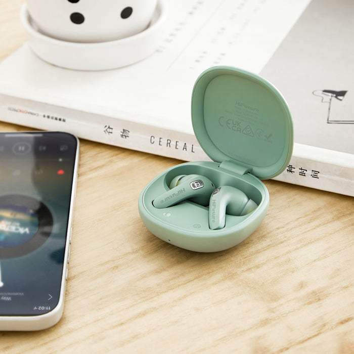 سماعات لاسلكية فلاي بودز 4 (FlyBuds 4 ANC) مع إلغاء الضوضاء وبطارية 35 ساعة من HiFuture