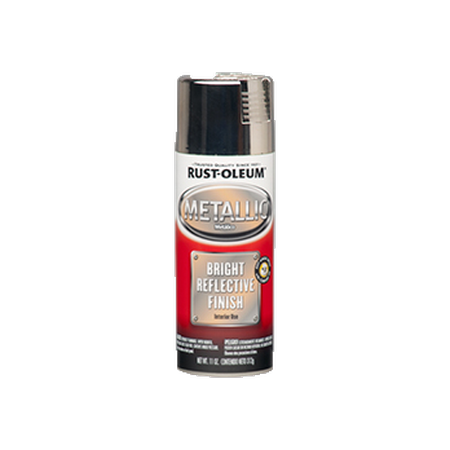 دهان رش ميتاليك كروم 11 أونصة مقاوم للتآكل RUST-OLEUM