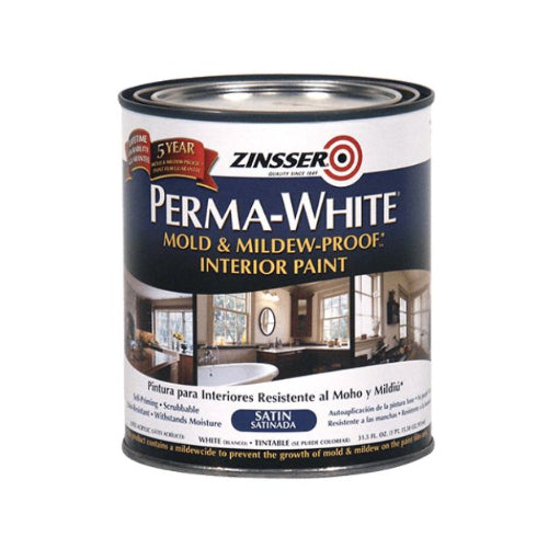 دهان وعازل جدران مائي مئة بالمئة أكريليك مقاوم للعفن (Perma-Guard) سعة 1 جالون من Rust-Oleum